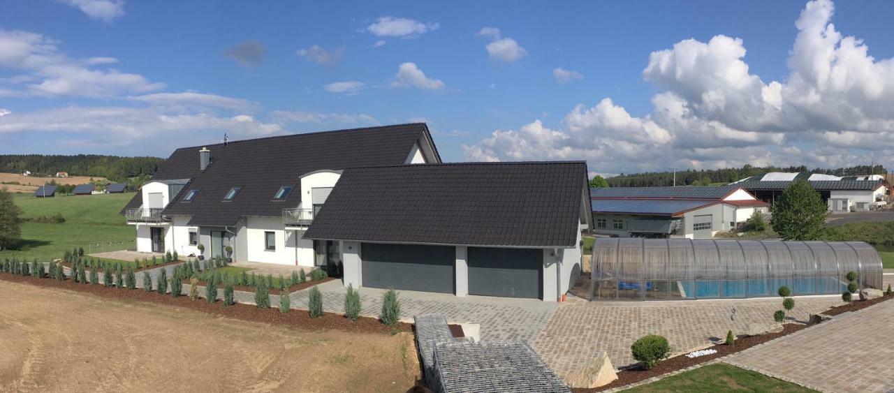 Landhaus Ferienwohnungen Mit Pool Und Wellness Neukirchen-Balbini Экстерьер фото